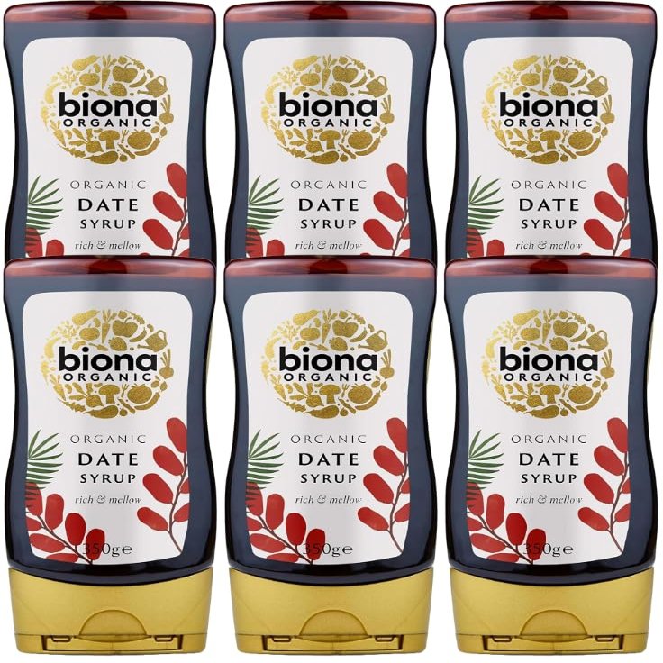 Biona Squeezy Date Syrup 350gm (Pack of 6)