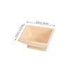 ABOOFAN Wooden Rice Dumpling Mold Quadrangular Rice-Pudding Making Mold DIY Sturdy view 2