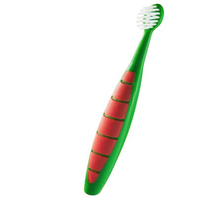 Kids Classic Toddler Soft Toothbrush, All Ages, Wide Grip, Colourful, cellowrapped X 1 Brush