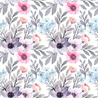 20 Napkins Flowers Delicate Flowers in Bright Colours as Table Decoration Paper Napkins with Motif Also for Decoupage and Decoupage 33 x 33 cm