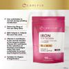 Iron Tablets 18mg | High Strength for Women | with Vitamin B12, Vitamin C and Folic Acid | 100% NRV Iron Complex | 90 Vegan Tablets | by Carlyle view 2