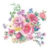 20 Napkins Flowers, Garden & Nature Flowers in Coloured Bouquet as Table Decoration Paper Napkins with Motif Also for Decoupage and Decoupage 33 x 33 cm view 1