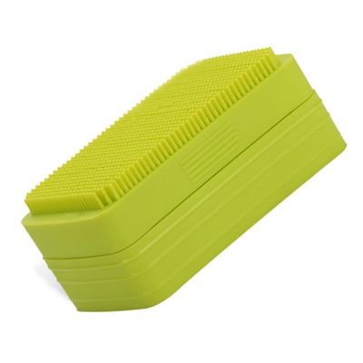IMIKEYA Multifunctional Soap Holder with Lid Creative Soap Tray for Bathroom Kitchen and Travel Space-saving Design Green