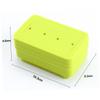 IMIKEYA Multifunctional Soap Holder with Lid Creative Soap Tray for Bathroom Kitchen and Travel Space-saving Design Green view 3