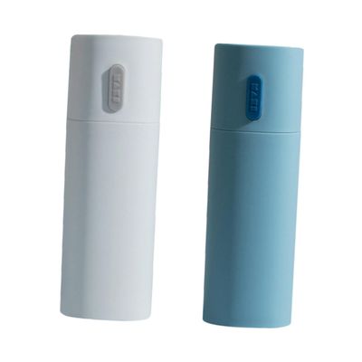 AOKWAWALIY Box of 2 Toothbrush Boxes Toothbrush Cup Toothbrush Case Made of Plastic Toothpaste Travel Toothbrush Case Toothbrush Holder Made of Plastic Toothbrush Box Lovers Large Plastic Cylinder,