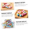 Cabilock Message Pills Bottle 99pcs Capsule DIY Love Notes Kit with Wish Paper Rolls for Valentines Day Party and Friendship Expression view 3