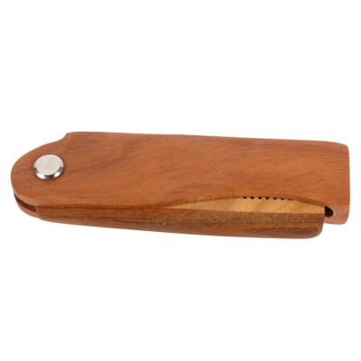 Didiseaon Men's Hair Comb Wooden Folding Beard Comb Beard Grooming Kit Natural Material Hair Styling Tool