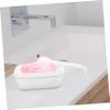 Zerodeko Travel Soap Container with Lid Portable Pp Soap Holder Good Sealing for Camping and Family Bathrooms White view 2