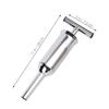 PRETYZOOM Stainless Steel Sausage Stuffer Kit Large for Home Use Sausage Filler Tube view 2