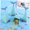 CAXUSD 40pcs Cute Mermaid Candy Box Wedding Case for Sweets Party Favor Birthday Decorations Paper Sweet Case view 2