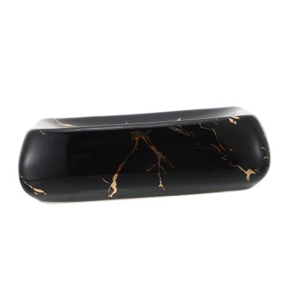 PRETYZOOM Ceramic Bathroom Soap Holder Soap Dish with Modern Simple Style Appearance Easy to Use for Home and Hotel