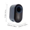 IMIKEYA Home Toothpaste Squeezer Household Storage Holder for Toothpaste Tube Squeezer Practical Holder for Bathroom Kitchen Use view 2