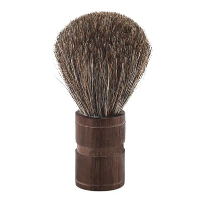 DOITOOL Soft Bristle Beard Brush for Men Mustache Hair Care Shaving Brush Wooden Handle for Wet Shave