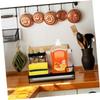 Black Carbon Steel Kitchen Sink Organizer Rack for Sink view 3