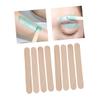 Didiseaon 50pcs Hair Removal Wax Sticks Wooden Applicator Tongue Depressors for Eyebrow Ear Waxing view 1