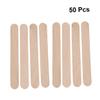 Didiseaon 50pcs Hair Removal Wax Sticks Wooden Applicator Tongue Depressors for Eyebrow Ear Waxing view 4