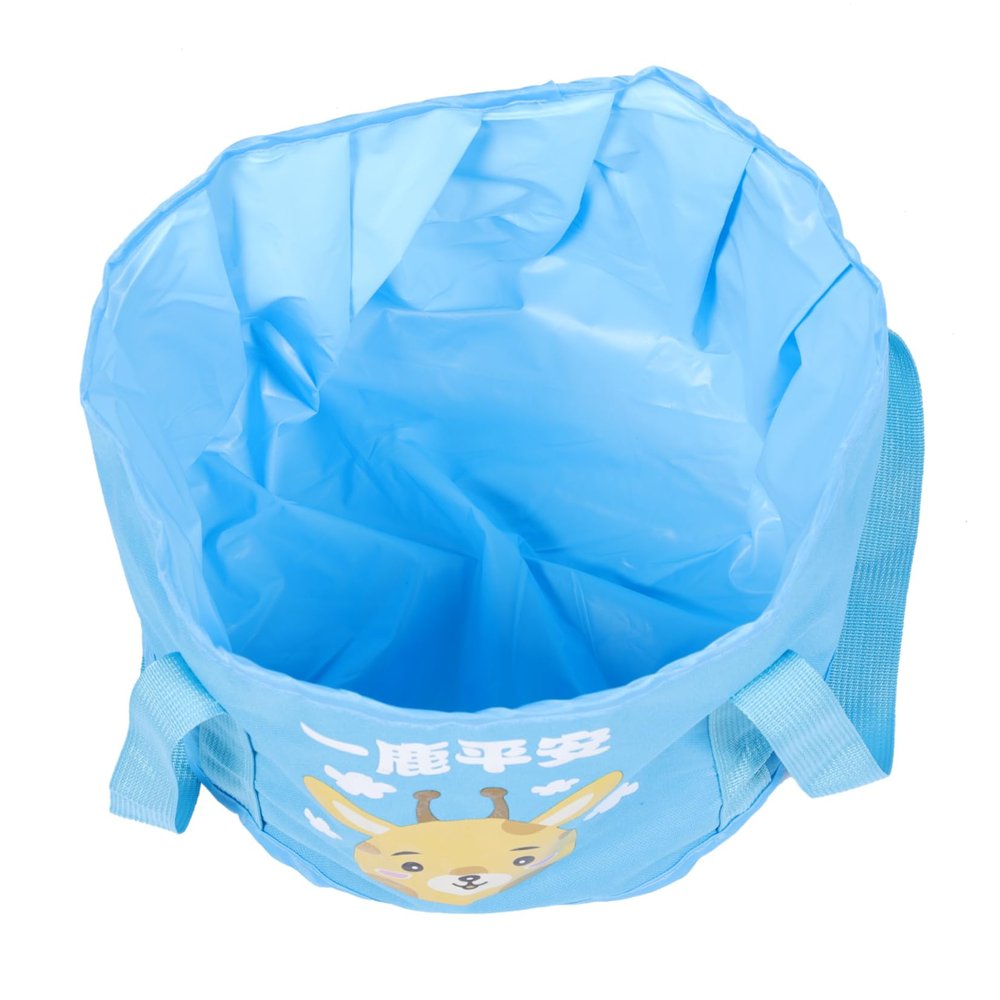 Zerodeko Folding Foot Bath Water Bag Reinforced Sewing Foldable Foot Bath Water Bucket Bucket