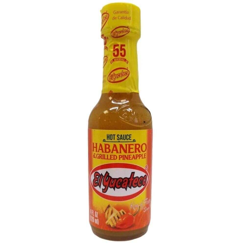 El Yucateco Habanero & Grilled Pineapple Hot Sauce 120ml