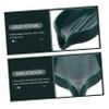 PRETYZOOM Leaf-shaped Ceramic Soap Dish Draining Design Easy to Clean Soap Holder for Bathroom and -saving Tray for Bar Stylish Glaze Finish view 4