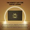 Lyons Decaf Coffee Gift Set - Hamper Selection of Decaff Coffee Bags Bundled with Luxury Individually Wrapped Border Biscuits and Indulgent Caramel Stroopwafels | 18 Items in Gold Embossed Gift Box view 4