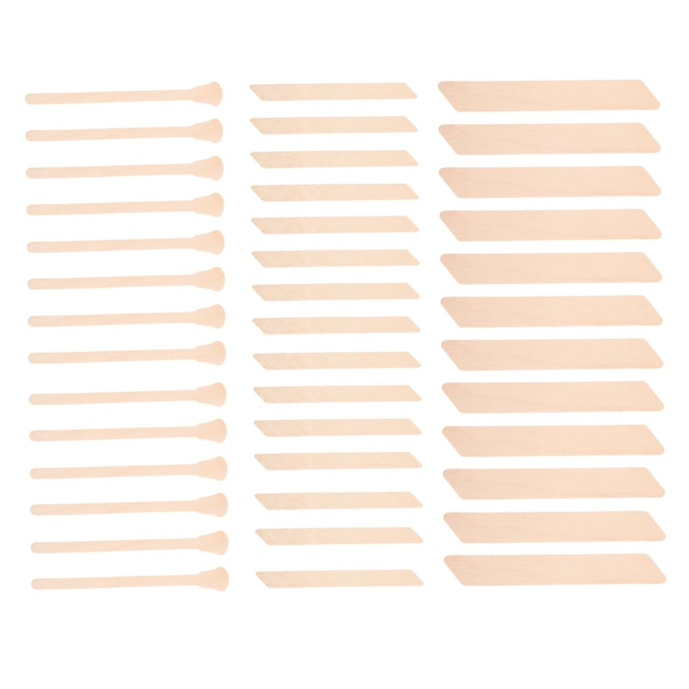 DOITOOL 150pcs Hair Removal Wax Applicators Irregular Body Waxing Strips for Women Men Eyebrows