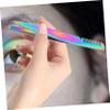 Angoily 4pcs Eyebrow Tweezers Stainless Steel Tip Tweezers for Eyebrow Plucking and Eyelash Application Precision Beauty Tools for Women view 3