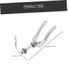 Homoyoyo Wheelchair Front Wheel Bracket Steel Wheelchair Accessory Replacement Fork Bracket Sturdy Easy Installation view 4