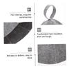 BESPORTBLE Sauna Hat Mitten Mat Felt Breathable Sauna Pad Easy to Store Keeps Head and Hair from Overheating Bath and Spa Accessory for Women view 2