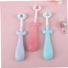 Didiseaon 3pcs Toothbrush Cute Soft Bristles Boy Girl Toothbrush for Boys and Girls Years view 4