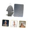 VANZACK Sauna Cap Set Felt Hat and Mitten Pad Gray Sauna Hair Cover Protective Heat Resistant for Bath House and Spa view 2