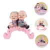 ABOOFAN Sweet Lover Ornaments Wedding Cake Topper Figures Bride Cake Pick Decorative Insertion view 4