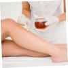 DOITOOL 150pcs Wax Stick Removal Stick Strips Wooden Applicator for Face Body Hair Removal view 2