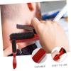 DOITOOL Beard Brush Men's Beard Care Natural Pig Bristle Wooden Handle Portable Styling Tool Father's Day view 2