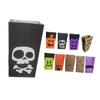 Amosfun Halloween Treat Bags 18 Pack of Colored Paper Bags for Cookies Popcorn Baking Party Favor Wrapping Bags Random Style view 4