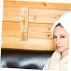 IMIKEYA Sauna Room Wooden Sand Timer 15 Minute Glass Tube Hidden Mounting Strip and Easy-to-Read Calibration view 3