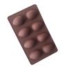 OUNONA Easter Egg Silicone Moulds 2 Pcs 8 Cavity Baking Moulds for Jelly Cake Candy Non-Stick Easy to Use view 4