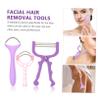 Didiseaon 3pcs Facial Hair Remover Springs Set for Women Portable Manual Epilator for Face Upper Lip Chin Hair Removal for Sensitive Skin Travel Friendly Random Color view 2
