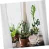 Zerodeko Handmade Art Flowerpot Golden Plant Container for Wedding Party Chic Decor Portable Sundries Basket view 2