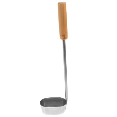 Zerodeko 304 Stainless Steel Oval Frying Mould for Home Cooking, Deep Fried Snack Kitchen Utensil, Sturdy Frying Mold for Household Use