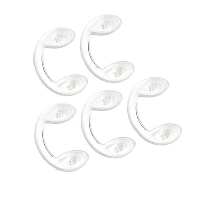 UTHCLO 5pcs Silicone Nose Pads for Eyeglasses Non-slip Nose Pads Replacement for Boy Girl Boys and Girls and Students Prevent Slipping While Wearing Glasses
