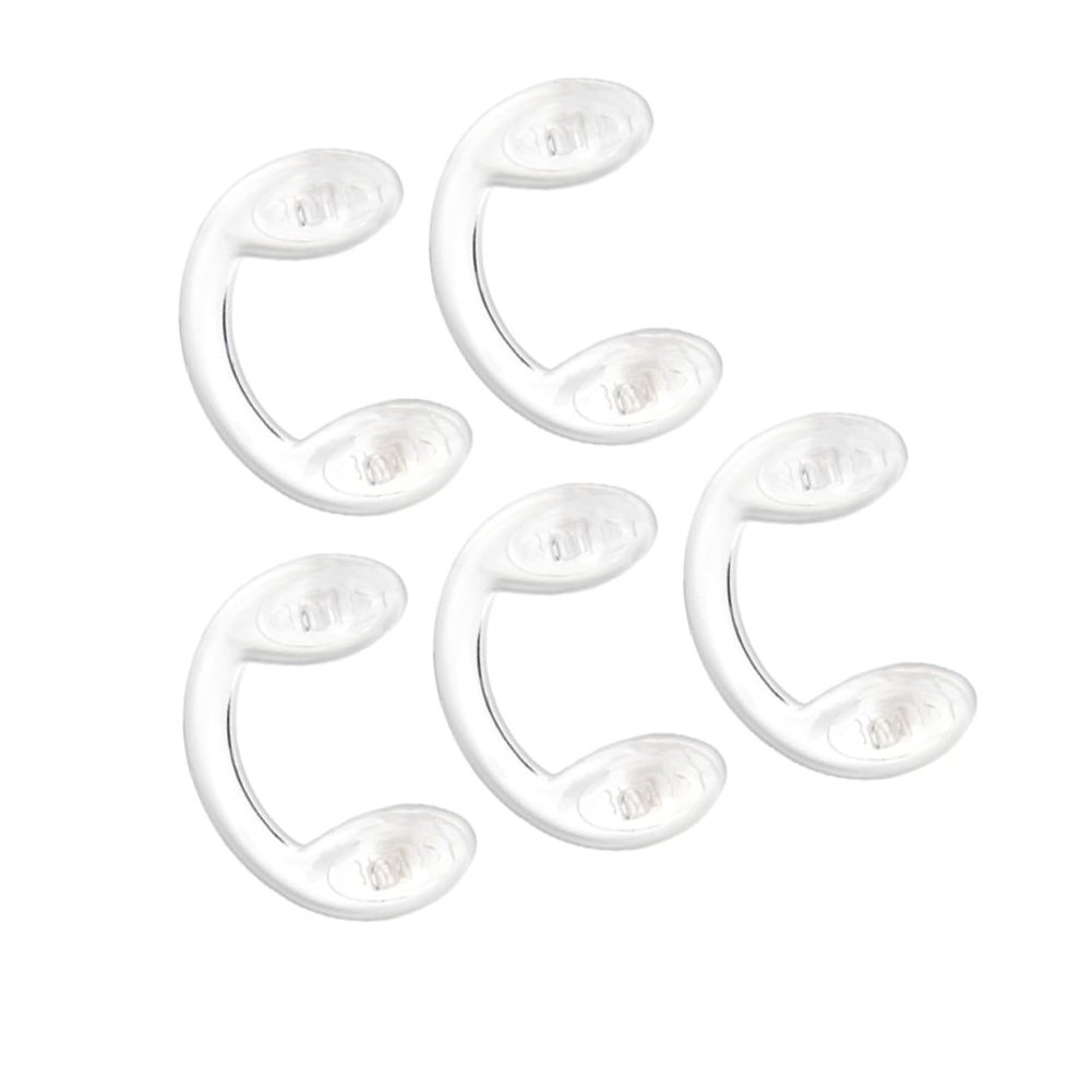 UTHCLO 5pcs Silicone Nose Pads for Eyeglasses Non-slip Nose Pads Replacement for Boy Girl Boys and Girls and Students Prevent Slipping While Wearing Glasses