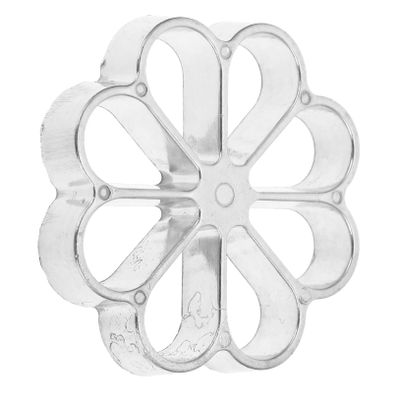 DECHOUS Aluminum Alloy Timbale Mold for Deep-Fried Snacks Oil Dumpling Mold No Handle Sturdy