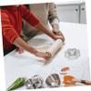 DECHOUS Aluminum Alloy Timbale Mold for Deep-Fried Snacks Oil Dumpling Mold No Handle Sturdy view 2