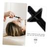 Didiseaon Nose Wax Applicators 30Pcs Black PP Nose Hair Removal Sticks Portable Convenient for Home DIY Facial Hair Cleaning view 4