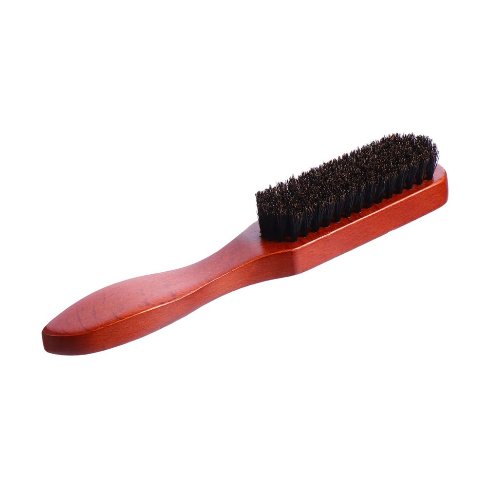 Didiseaon Face Shaving Brush and Bristle Beard Hair Comb, Soft Bristle Hairbrush for Mens Beard Grooming and Hair Styling, Suitable for Salon and Travel Use