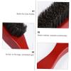 Didiseaon Solid Wood Beard Styling Brush Pig Bristles for Men Beard Cleaning Use at Home Travel view 2