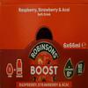Robinsons Mini Squash No Added Sugar Low Calorie 6x66ml, Raspberry, strawberry & acai view 4
