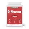 #1 D-Mannose Capsules for Urinary & Bladder Health | 1500mg D Mannose Powder Per Serve | UK Made, No Fillers and Lab Tested | Urinary Tract Support for Women | 90 Vegetarian Capsules view 1