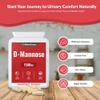 #1 D-Mannose Capsules for Urinary & Bladder Health | 1500mg D Mannose Powder Per Serve | UK Made, No Fillers and Lab Tested | Urinary Tract Support for Women | 90 Vegetarian Capsules view 3
