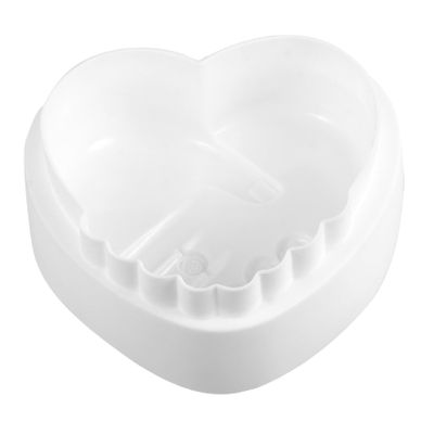 Zerodeko 1pc Heart Shape Silicone Cake Mold Hand for Desserts Cookies for Weddings Birthdays Parties Food-Grade Silicone Bakeware